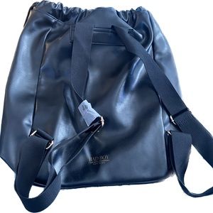 Carolina Herrera Bad Boy Mens Backpack Black Draws